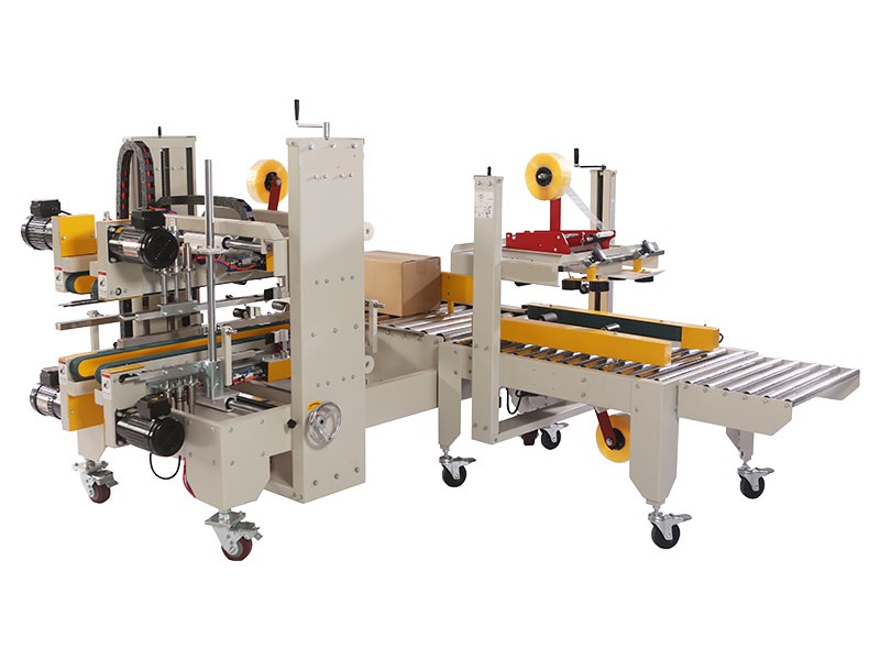 自動封箱機(jī)配套自動四角封箱 WRA-50+WRG-50